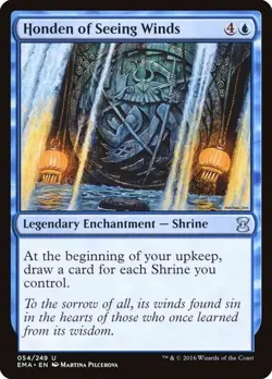Honden of Seeing Winds Set: Eternal Masters Finish: Non-FoilRarity: Uncommon - Image 1