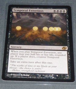 MTG Temporal Extortion - Planar Chaos Regular Magic the Gathering - Image 1