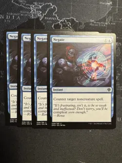 4X NEGATE 058/281 DOMINARIA UNITED MTG MAGIC NM X4 (yourdeckbuilder) - Image 1