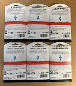 Lot of (6) Magic The Gathering: Final Fantasy Booster Pack Factory Sealed NEW - Image 2