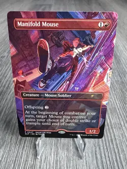MTG Promo Manifold Mouse Secret Lair Play RCQ Full Art - *** FOIL *** - Image 1