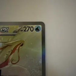 Milotic ex SAR 131/106 SV8 Super Electric Breaker Pokemon Card Japan NM + Feebas - Image 4