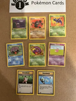 Fossil 1st Edition Pokemon Card Lot Vintage WOTC - Image 1