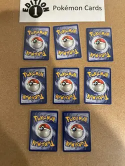 Fossil 1st Edition Pokemon Card Lot Vintage WOTC - Image 2