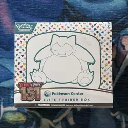 Pokemon 151 Pokemon Center Elite Trainer Box - ETB - Exclusive - New/Sealed - Image 1