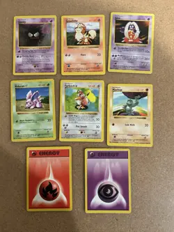 Shadowless Base Set Pokemon Card Lot Vintage WOTC - Image 1