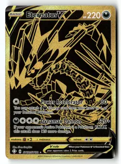 Eternatus V SV121/SV122 Shining Fates: Shiny Vault Pokemon TCG NM - Image 1