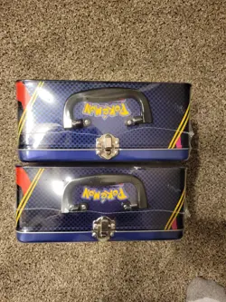 2025 Pokemon Treasure Chest Tin Lot X2 SEALED IN PICS 12 Total Packs - Image 2