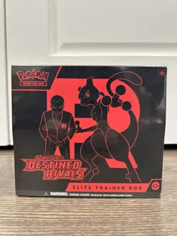 Auc#10 Pokemon TCG S & V Destined Rivals Elite Trainer Box ETB Sealed Ships Fast - Image 1