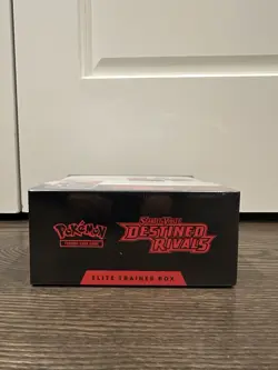 Auc#10 Pokemon TCG S & V Destined Rivals Elite Trainer Box ETB Sealed Ships Fast - Image 5