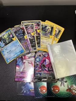 9 Card Pokemon Jumbo Lot Mimikyu Light Toxtricity Hydreigon Dragapult LP - NM - Image 1