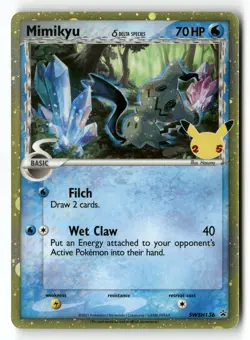 Mimikyu (Delta Species) SWSH136 SWSH: Sword & Shield Promo Cards Pokemon TCG N - Image 1