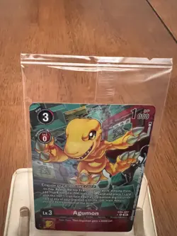 Digimon TCG Agumon Digital Monsters Day Event Winner Card Foil EX9-007 - Image 2