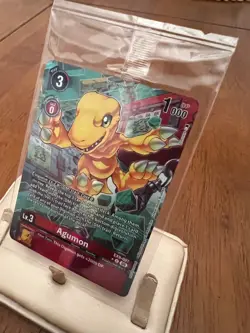 Digimon TCG Agumon Digital Monsters Day Event Winner Card Foil EX9-007 - Image 3