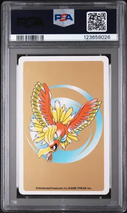 2000 POKEMON GOLD VERSION PLAYING CARDS JOKER #025A PIKACHU PSA 9 - Image 2
