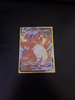Pokemon TCG Charizard VMAX Darkness Ablaze Holo Ultra Rare Card 020/189 - Image 1