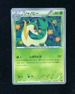 2013 Pokemon TCG Card Japanese 003/093 Servine Holo Y11 - Image 1