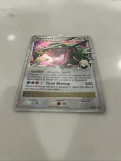 Rayquaza C LV.X DP47 Holo Diamond and Pearl Promo Card Pokemon - Image 2