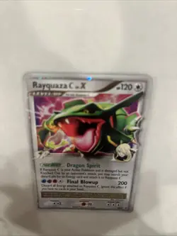 Rayquaza C LV.X DP47 Holo Diamond and Pearl Promo Card Pokemon - Image 3