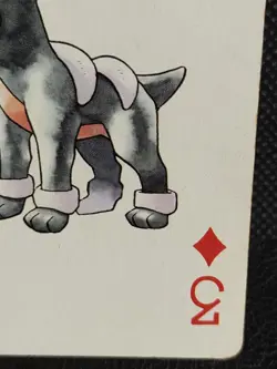 Houndour No.228A Ho-Oh Gold Pokemon Trump Card Playing Poker Japanese Nintendo - Image 4