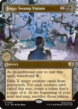~ Foggy Swamp Visions (Showcase) ~ NM Foil ~ MTG: Avatar ~ MTG ~ - Image 1