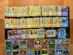 Vintage Pokemon Card Lot Holo Etc MP-Damaged Ninetales Ancient Mew Etc 630+ - Image 4