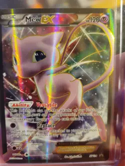 Pokemon Mew EX XY126 Full Art Black Star Ultra Rare Promo Holo Card - Image 1