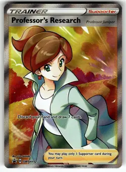 Professor's Research SWSH152 SWSH: Sword & Shield Promo Cards NM Pokemon Card - Image 1