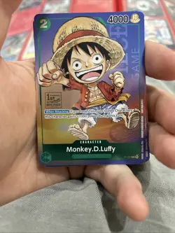Monkey.D.Luffy (1st Anniversary Tournament) P-037 One Piece Promotion Card - Image 1