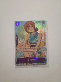 O-Nami (Illustration Box Vol.1) OP05-062 One Piece Promotion Cards - Sealed - Image 1