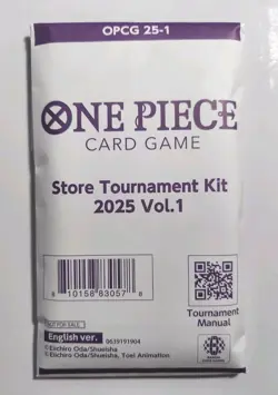 One Piece Card Game Store Tournament Kit 2025 Vol 1 English Sealed - Image 1