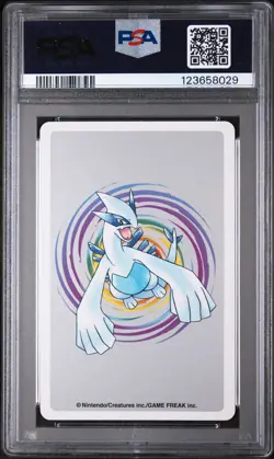 2000 POKEMON SILVER VERSION PLAYING CARDS 4 OF HEARTS #133 EEVEE PSA 10 - Image 2