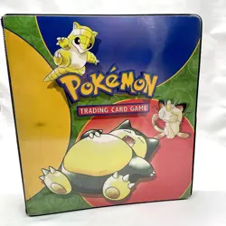 Pokemon Collection Binder Vintage Lot of 129 Cards Non-Holo Common Rare WoTC - Image 1