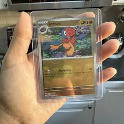 White Flare Archen Master Ball 050/086 Rare Holo Pokemon Card 2025 PF - Image 1