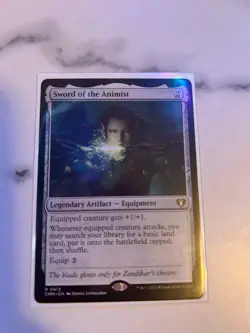 Sword of the Animist Commander Masters Regular - Image 1