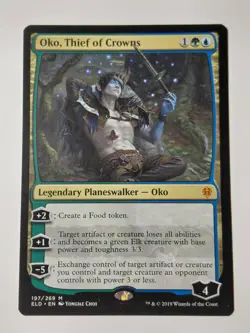 Oko, Thief of Crowns Throne of Eldraine Regular - Image 1