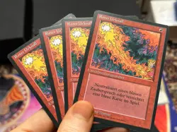 4x German FBB • Red Elemental Blast • Pack Fresh • Mtg (2039) - Image 1