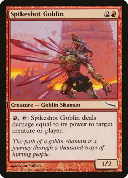 Spikeshot Goblin [Mirrodin] Magic MTG - Image 1