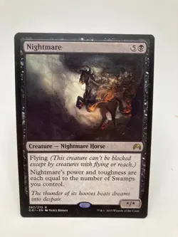 Nightmare LP/MP* Magic Origins ENGLISH 282/272 mtg -UnltdCards - Image 1