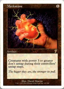MTG Magic The Gathering Meekstone 7th Edition Played See Scan - Image 1
