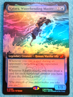 x1 Katara, Waterbending Master - (Extended Art) (Foil) - Avatar: TLA - #180 - Image 2