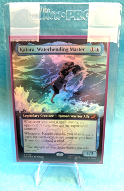 x1 Katara, Waterbending Master - (Extended Art) (Foil) - Avatar: TLA - #180 - Image 4
