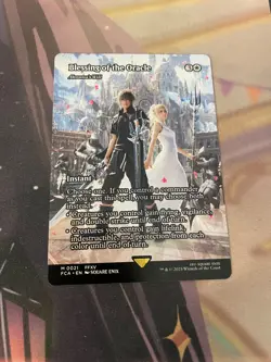 MTG - BLESSING OF THE ORACLE - AKROMA'S WILL - SHOWCASE - NM - FCA - MYTHIC - Image 1