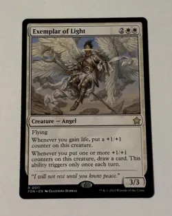 MTG Exemplar of Light - Foundations LP - Image 1