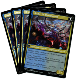 x4 Ultimecia, Time Sorceress (Foil) - 0247 - Final Fantasy - MTG - NM/M - Image 2