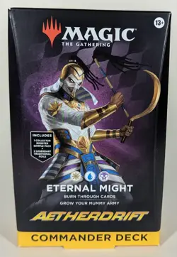 MTG Aetherdrift - Eternal Might Commander Deck | Precon | Magic | DRC | Zombies - Image 1