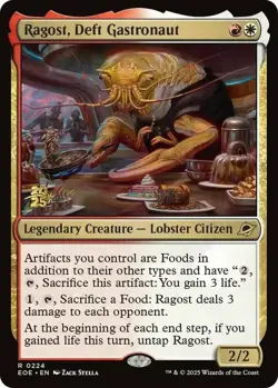Ragost, Deft Gastronaut - Foil - Prerelease Promo Light Play, English Magic the - Image 1