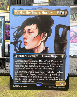 "Yuriko, the Tiger's Shadow" Dimir Ninjas Deck - Custom Commander Deck, EDH, MTG - Image 1