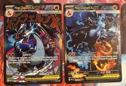TCG Mega Charizard X EX SIR 125 + UPC Promo Phantasmal Flames Pokemon NearMint - Image 1