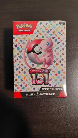 Pokemon TCG Scarlet and Violet 151 Booster Bundle 6 Packs Brand New Sealed - Image 1